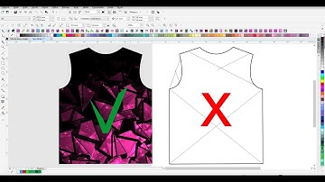 COMO COLOCAR ESTAMPA DENTRO DE MOLDES COREL DRAW