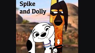 With Dolly Dalmatian And Spike