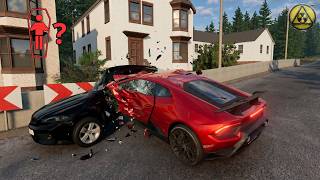 BeamNG.drive High-Speed Car Crashes #85 – Who Survives? screenshot 3