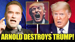 Arnold Schwarzenegger DESTROYS Trump – His Furious Reaction Goes Viral!