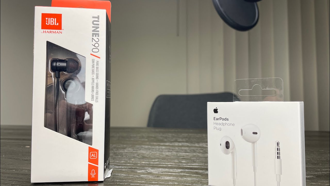 Royal familie prøve Lada JBL Tune 290 Vs. Apple EarPods comparison - YouTube