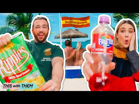 BRITISH PEOPLE TRY CARIBBEAN CANDY & NUDIST BEACH STORY TIME! 😲