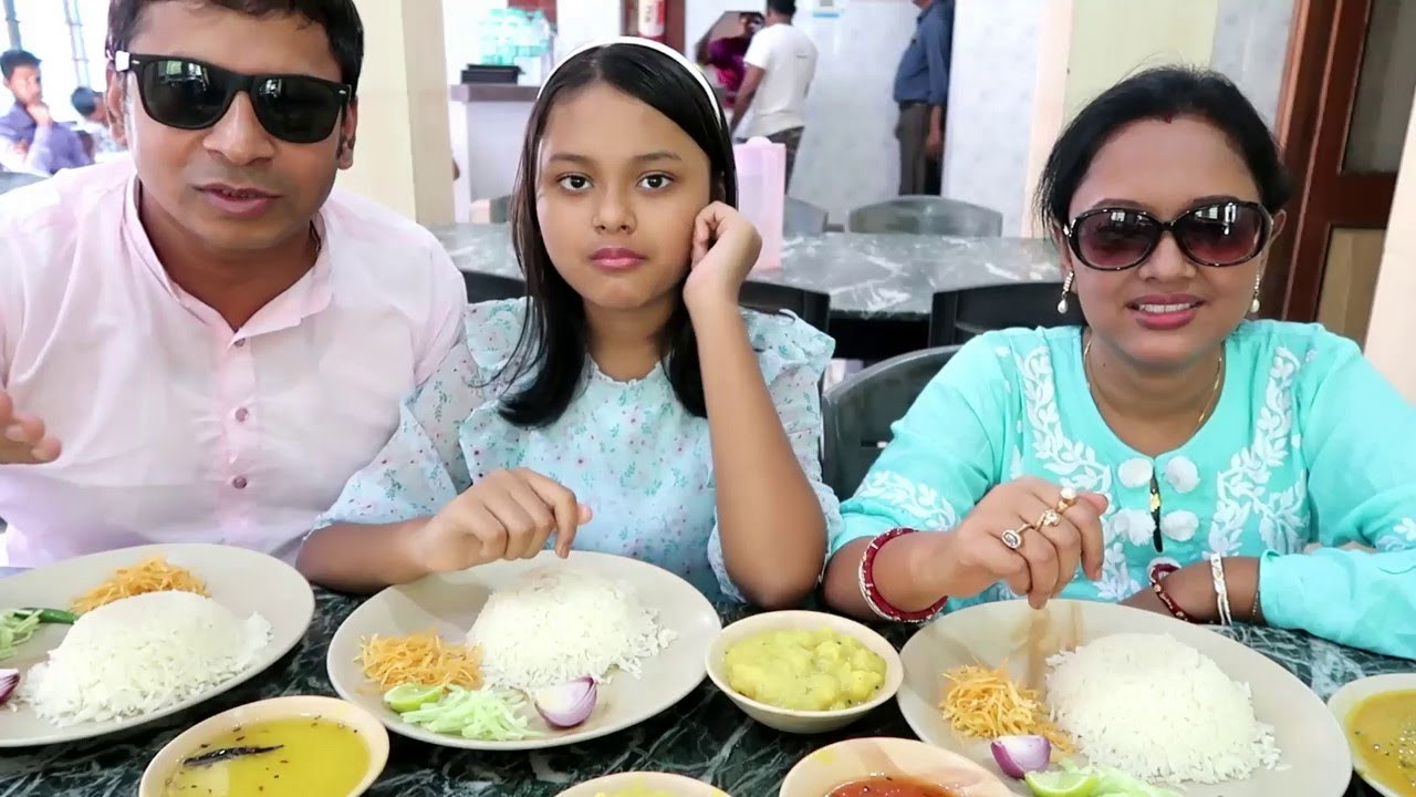 New Digha " Hotel Sonar Bangla " Lunch | Rice Ilish Thali 280 Rs | Pomfret Fish Thali 250 Rs/ | Indian Food Loves You