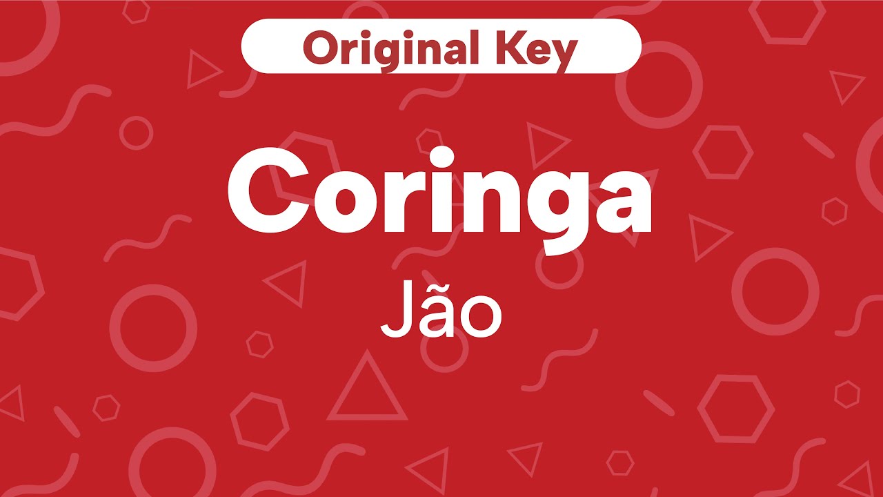 Coringa - Jão | Karaoke Original