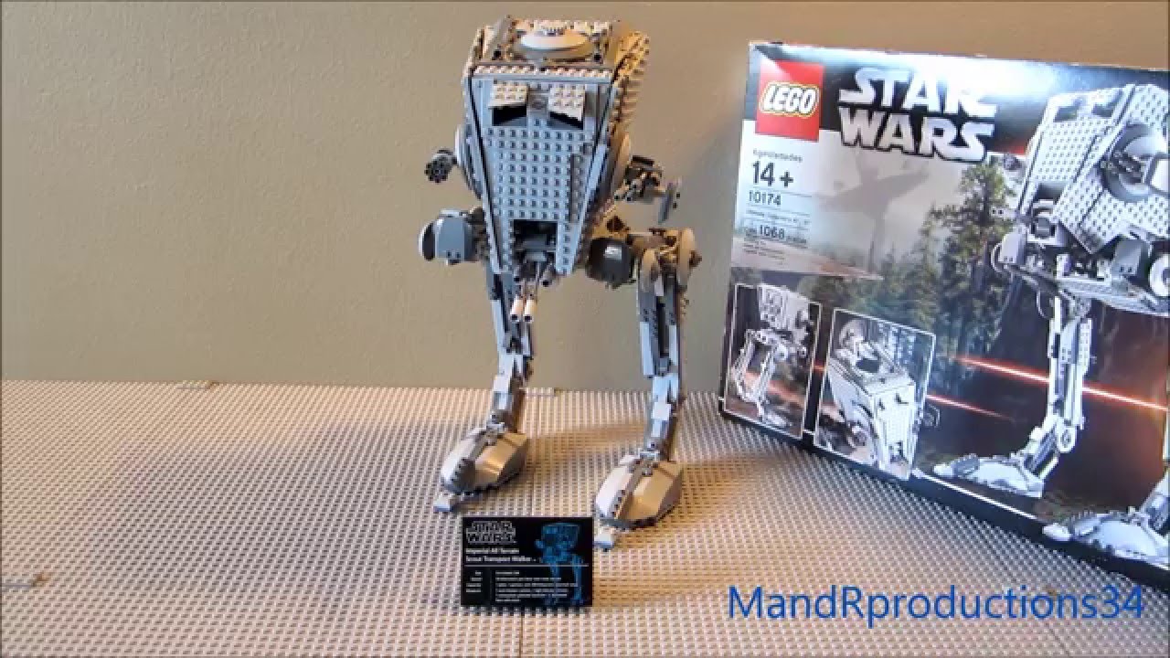 Rettidig Gøre klart Ubarmhjertig LEGO Star Wars 10174 UCS AT-ST Review - YouTube