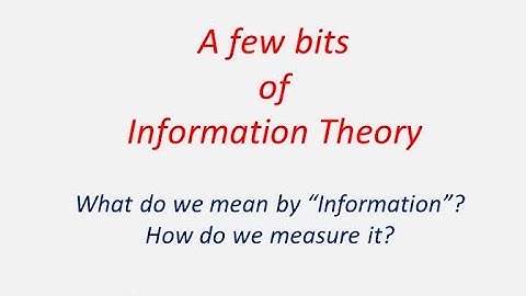 A Brief Introduction to Information Theory : Source Coding