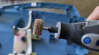 Modify a Zooka pitching machine with a $20 replacement battery instead of a $100 smaller one