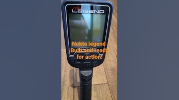 The Nokta Legend, built and ready for action