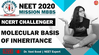 NEET Biology | Molecular Basis of Inheritance | Ncert Class 12 Biology | NEET 2020 | Vedantu