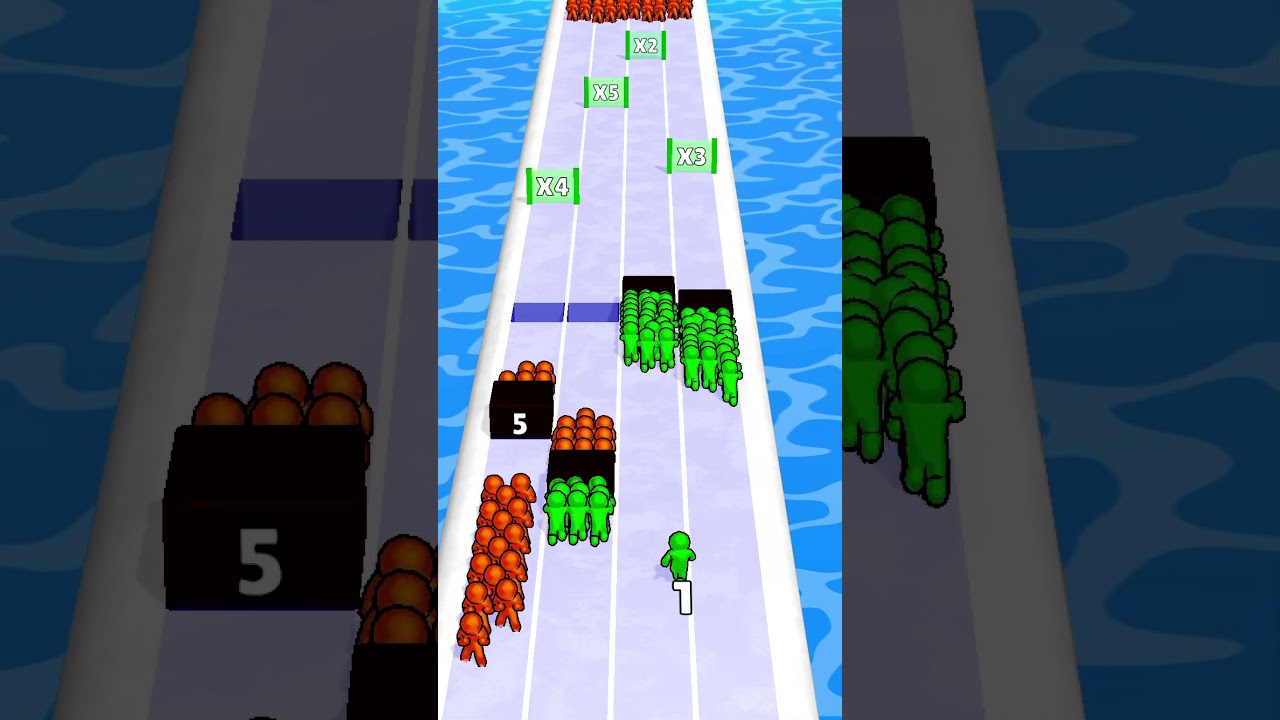 Crowd Pusher Hyper casual game review