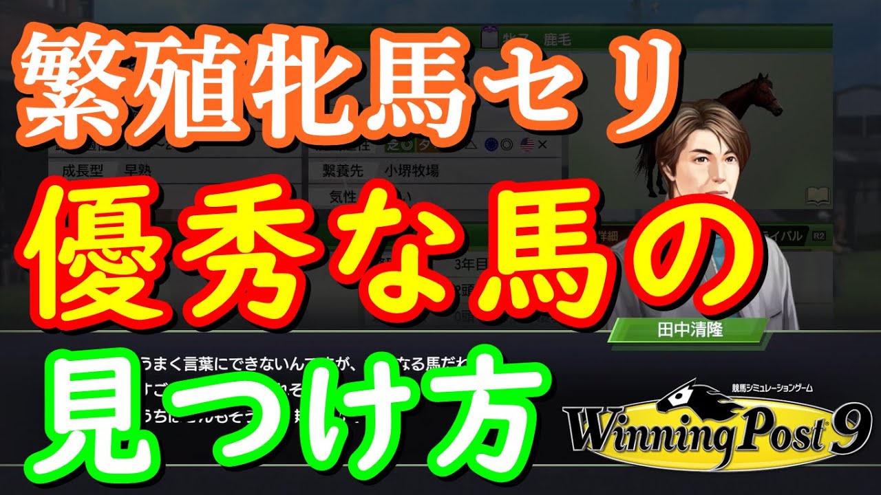 無料ダウンロード ウイニングポスト 繁殖牝馬 選び方 人気のある画像を投稿する