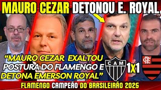 MAURO CEZAR DETONOU E. ROYAL! MIDIA ESPORTIVA DE TODO BRASIL EXALTA o FLA | ATLÉTICO MG 1x1 FLAMENGO