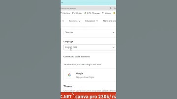 Học Canva - Cách chuyển canva sang tiếng việt #hoccanva