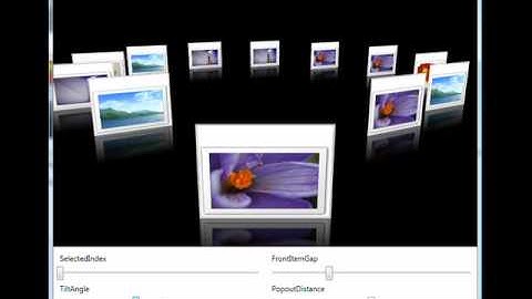 Carousel view for ElementFlow