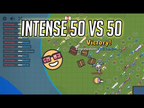 Zombs Royale | Intense 50 vs 50