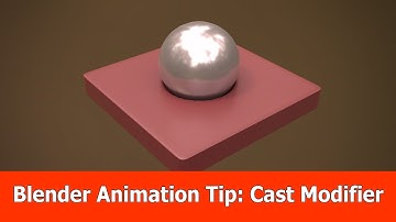 Blender Animation Tip : Cast Modifier