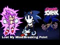 FNF - Lost My Mind/Breaking Point - Sonic And Dark Fleetway Vs Xain | Mind Takeover Mod