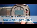 AUMA Actuators - Setting Limit Switches - MWG Non-Intrusive