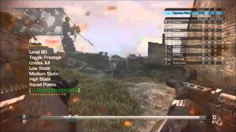 Call Of Duty Ghosts Aimbot Hacks Mods without Jailbreak: XP lobby 10th Prestige hack Mod Menu