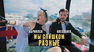 Video thumbnail of "Абрикоса, GRECHANIK - Мы слишком разные"