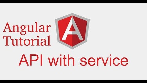 Angular 9 tutorial # call API with service and display list