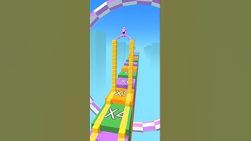 Stack Surf 3D Games Android iOs Gameplay #shorts #short #13