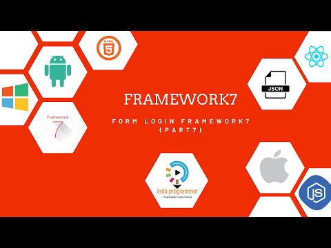 Framework7 - Form Login (part 7)