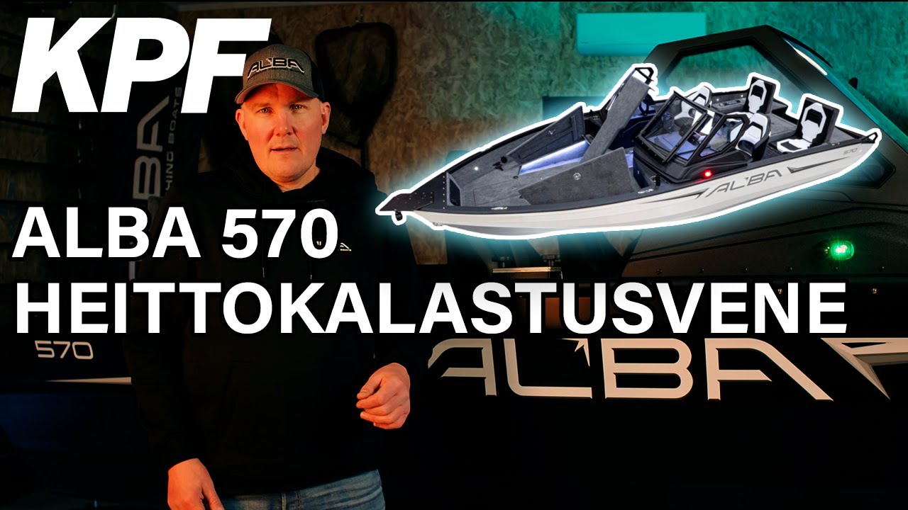Esittelyssä: ALBA 570 Heittokalastusvene
