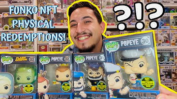 Unboxing Funko NFT Retro Comics Physical Redemption Pop Set!