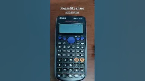 Multiplication tables in calculator|| casio || Funtech