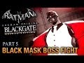  Batman Arkham Origins Blackgate Walkthrough Part 5 Black Mask Boss Fight Deluxe Edition  