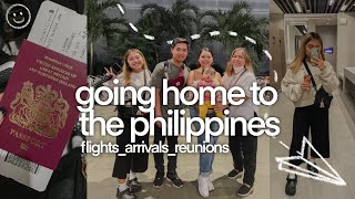 🌺 going home to the philippines | flights, arrivals & reunions | 01 🌺