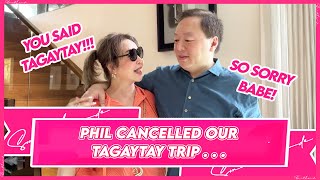PHIL SAID WE'RE GOING TO TAGAYTAY FOR MY BIRTHDAY BUT HE CANCELLED... | Small Laude