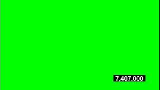 Timecode green screen for 10 minutes