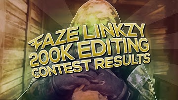 Editing Contest Results #LINKZY200K | FaZe Linkzy