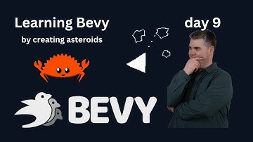 Creating an Asteroids game in Rust + Bevy day 9