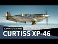 Spitfire amricain le curtiss xp46  kittihawk 