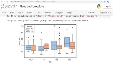 파이썬 시각화 - tips 데이터 요일별,  시간대별 상자수염그림 boxplot 그리기