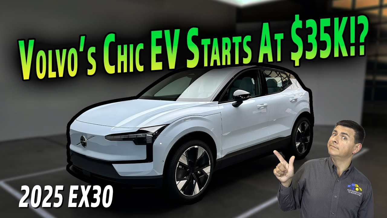 I Got Hands On With Volvo's Sexy New EX30, Volvo's Most Affordable New EV