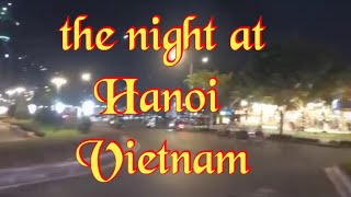 night life at Hanoi Vietnam.