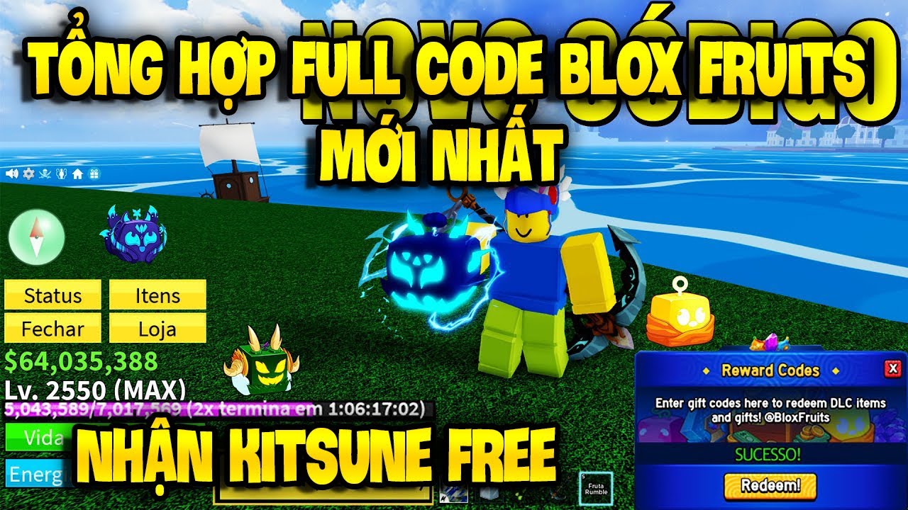 Roblox | Tổng Hợp Code Blox Fruit Nhận X2 EXP Và 6500 Robux Mới Nhất ...