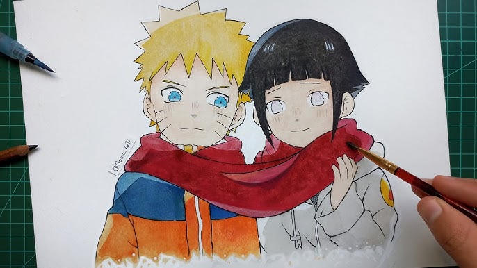 Como dibujar a Hinata Hyuga (Shippuden) paso a paso  Como dibujar a  naruto, Pasos para dibujar anime, Como dibujar anime facil