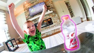 Father & Son BEST BOTTLE FLIPS EVER!