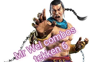 Feng Wei combos Tekken 6