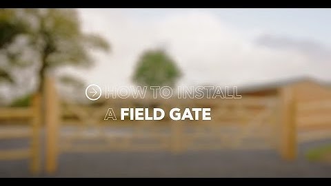 How to Hang a Field Diamond Brace Gate: Step-by-Step Guide