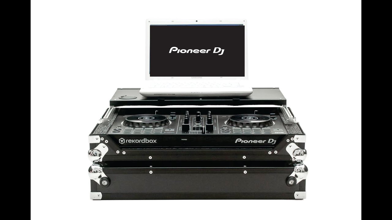 Hard Case Anvil Controladora Pioneer Ddj Rb DDj400 Con Plataforma Black Chrome SkyShowFX Ventas