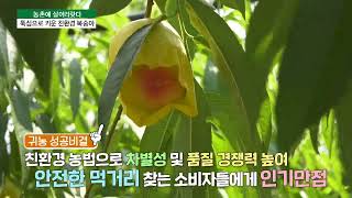 [농촌에살어리랏다] 뚝심으로 키운 친환경 복숭아 ‘전북 남원시 정원구씨’