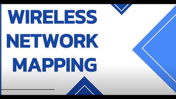 Map a Wireless Network