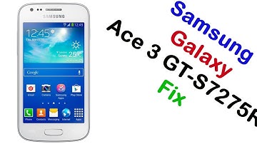 How to Samsung Galaxy Ace 3 GT-S7275R Firmware Update (Fix ROM)