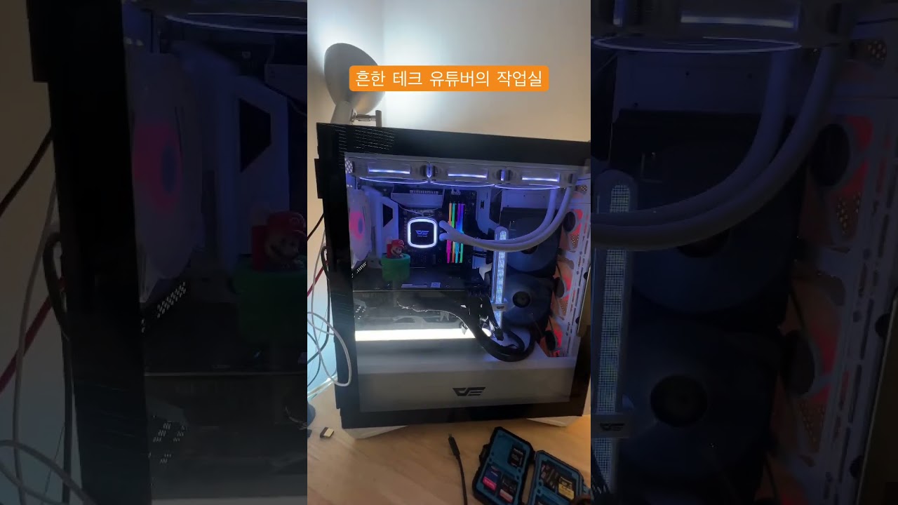 흔한 테크 유튜버의 작업실 #shorts #말방구실험실